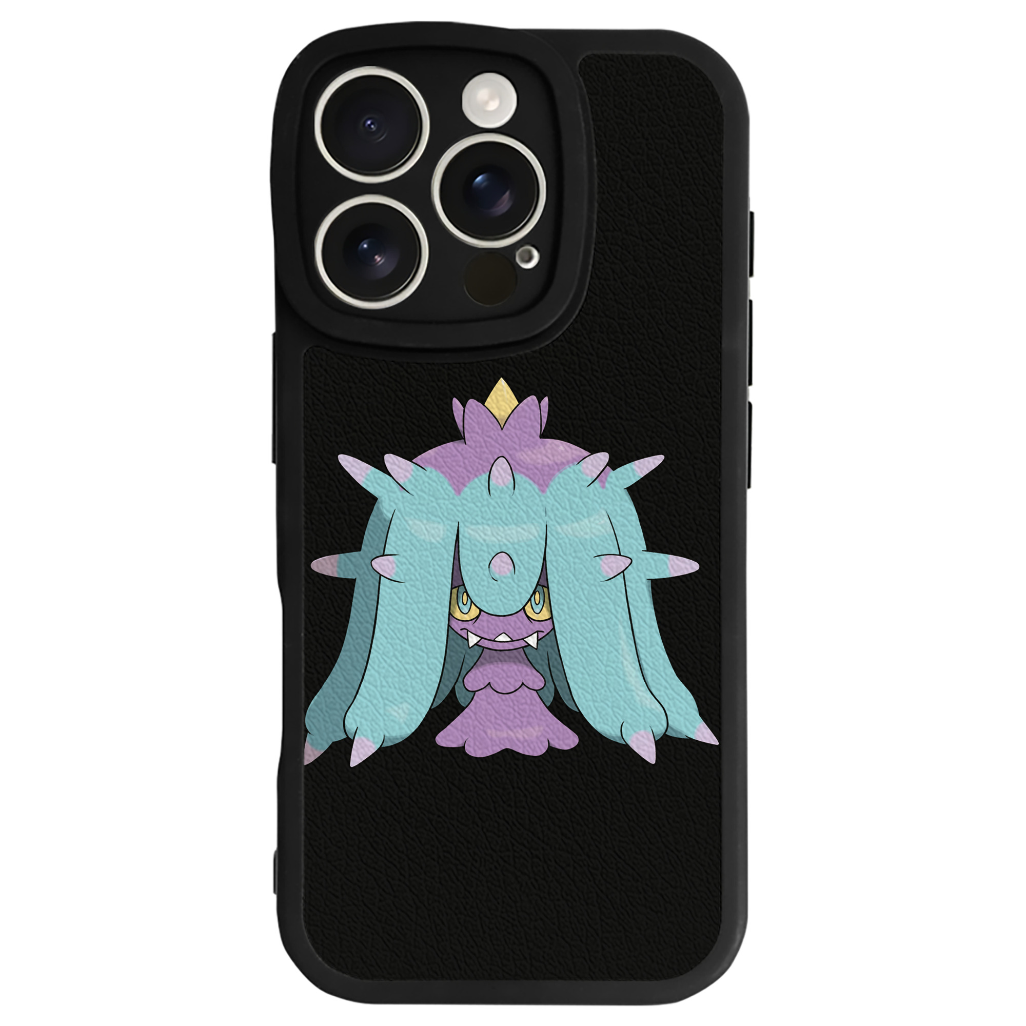 （画像用） ポケットモンスター Pokémon 【iPhone 16シリーズ対応】シリコンスマホケース（レザー調） 材質：シリコン
